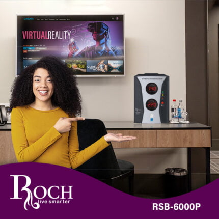 ROCH Electric Voltage Regulator 6000W  (RSB-6000)