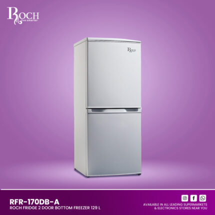 ROCH Refrigerators Bottom Freezer 129 Ltrs. (RFR-170DB-A)