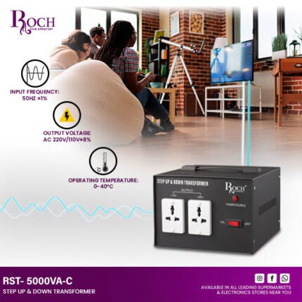 ROCH Set Up and Down Transformer (RST-5000VA-C)