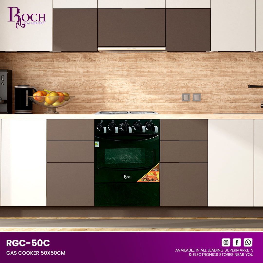 Slide 1 ROCH GAS Cooker 50X50CM (RGC-50C) - Image 1