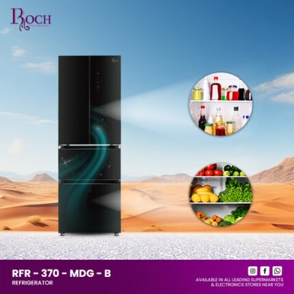 ROCH Refrigerators 298 Ltrs. (RFR-370-MDG-B)